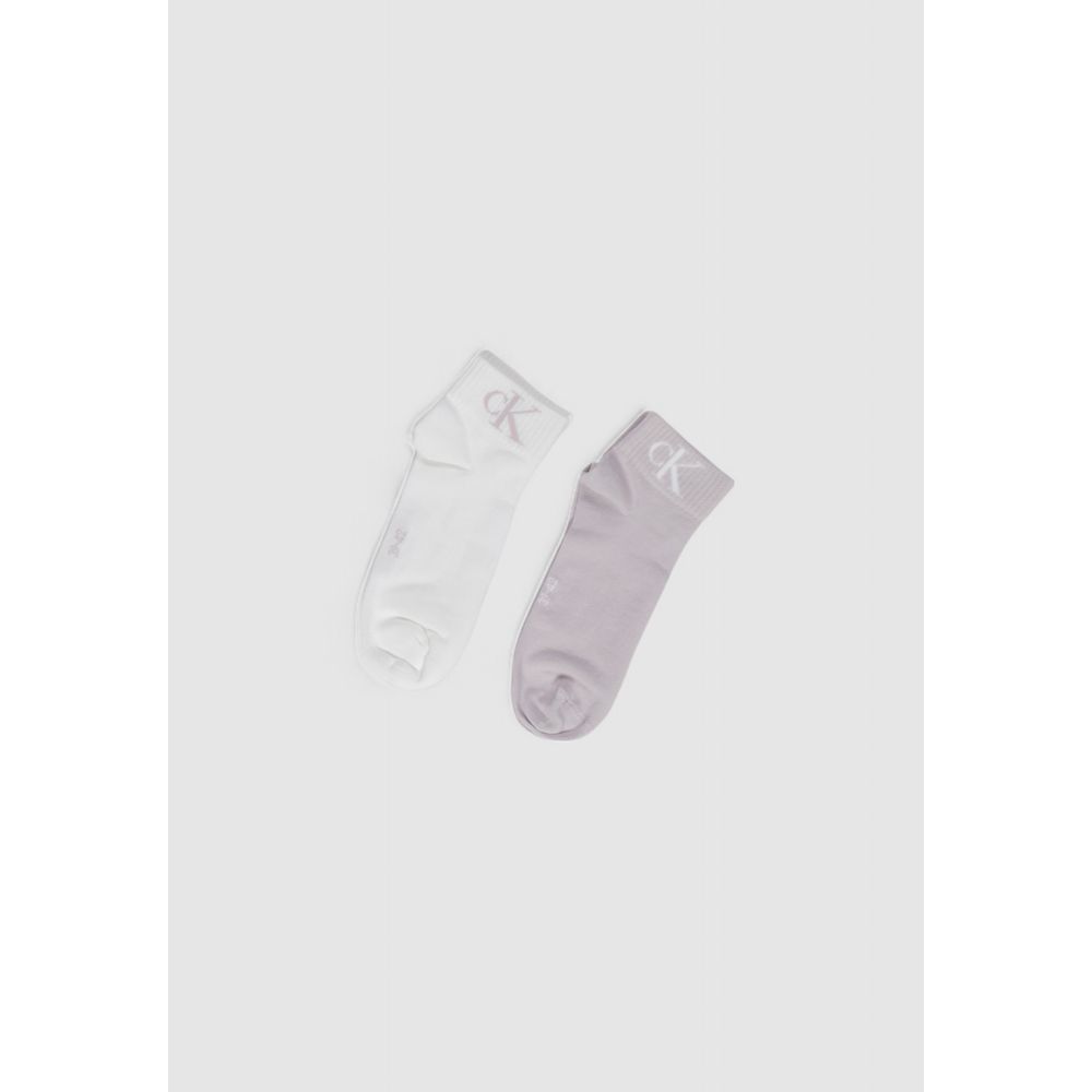 Calvin Klein Jeans Purple Cotton Sock