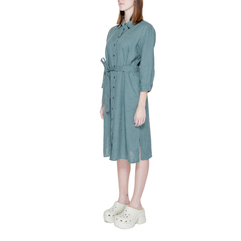 Street One Green Linen Dress