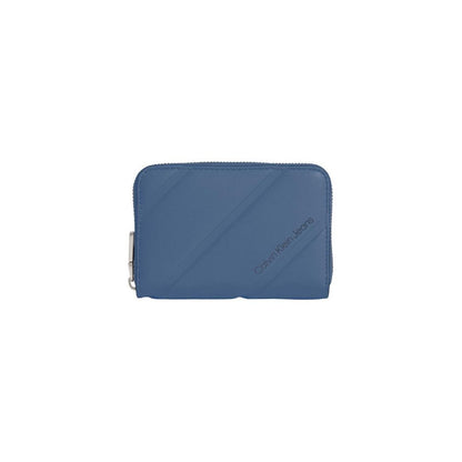 Calvin Klein Jeans Blue Polyethylene Wallet