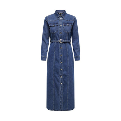 Only Blue Cotton Dress