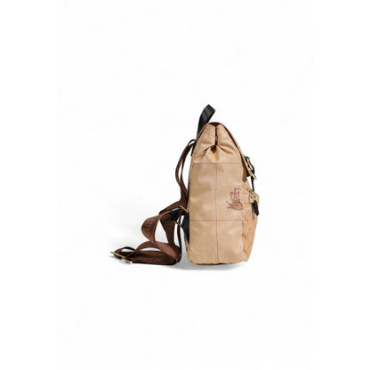 Alviero Martini Prima Classe Beige Polyethylene Backpack