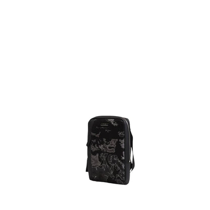 Alviero Martini Prima Classe Black Pvc Luggage And Travel