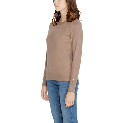 Jacqueline De Yong Gray Viscose Tops & T-Shirt