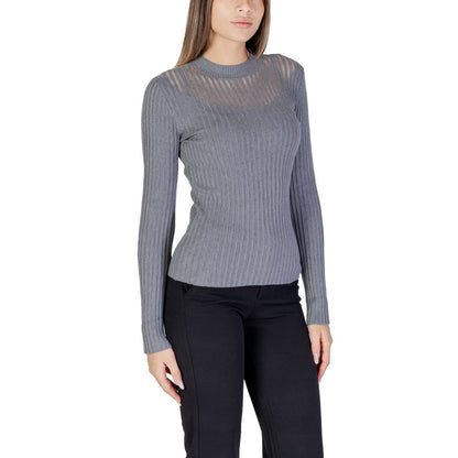 Morgan De Toi Gray Viscose Tops & T-Shirt