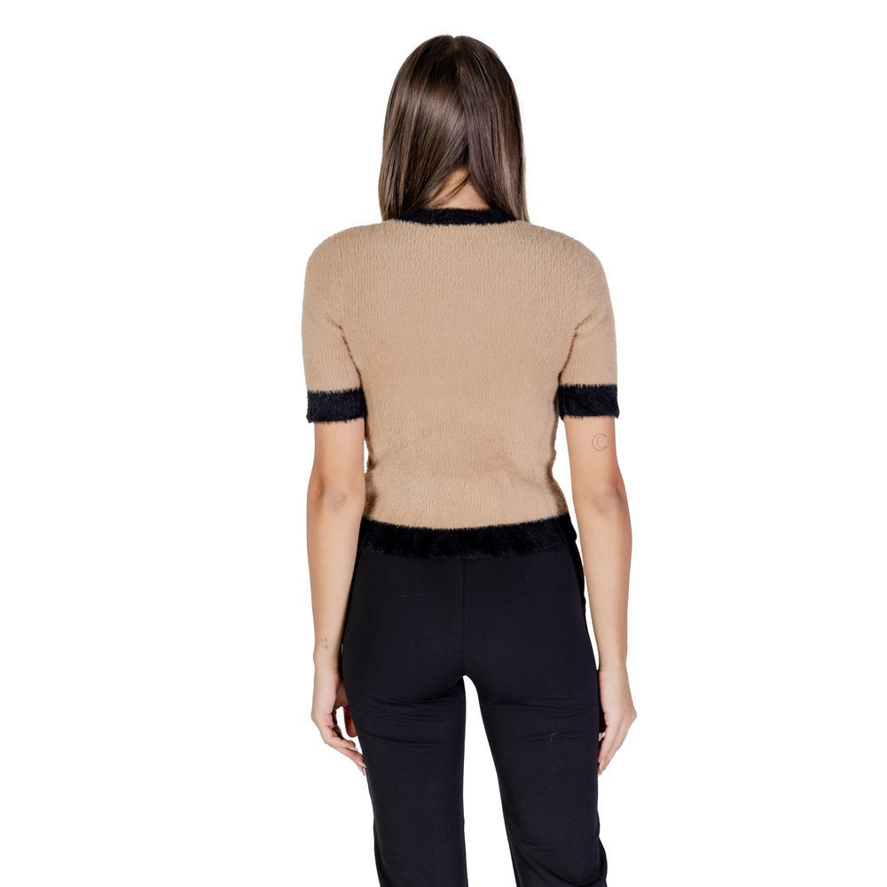 Morgan De Toi Beige Polyamide Sweater