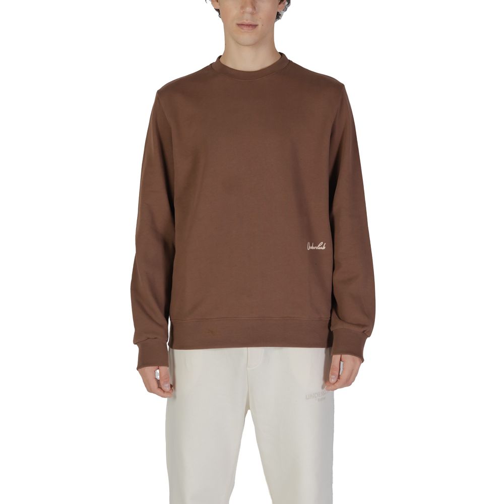 Underclub Brown Cotton Sweater