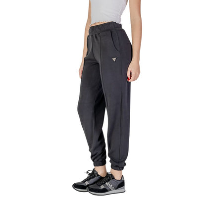 Guess Active Black Polyester Jeans & Pant