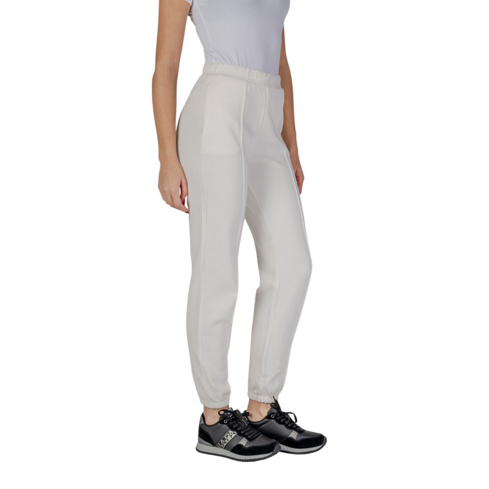 Guess Active Cream Polyester Jeans & Pant