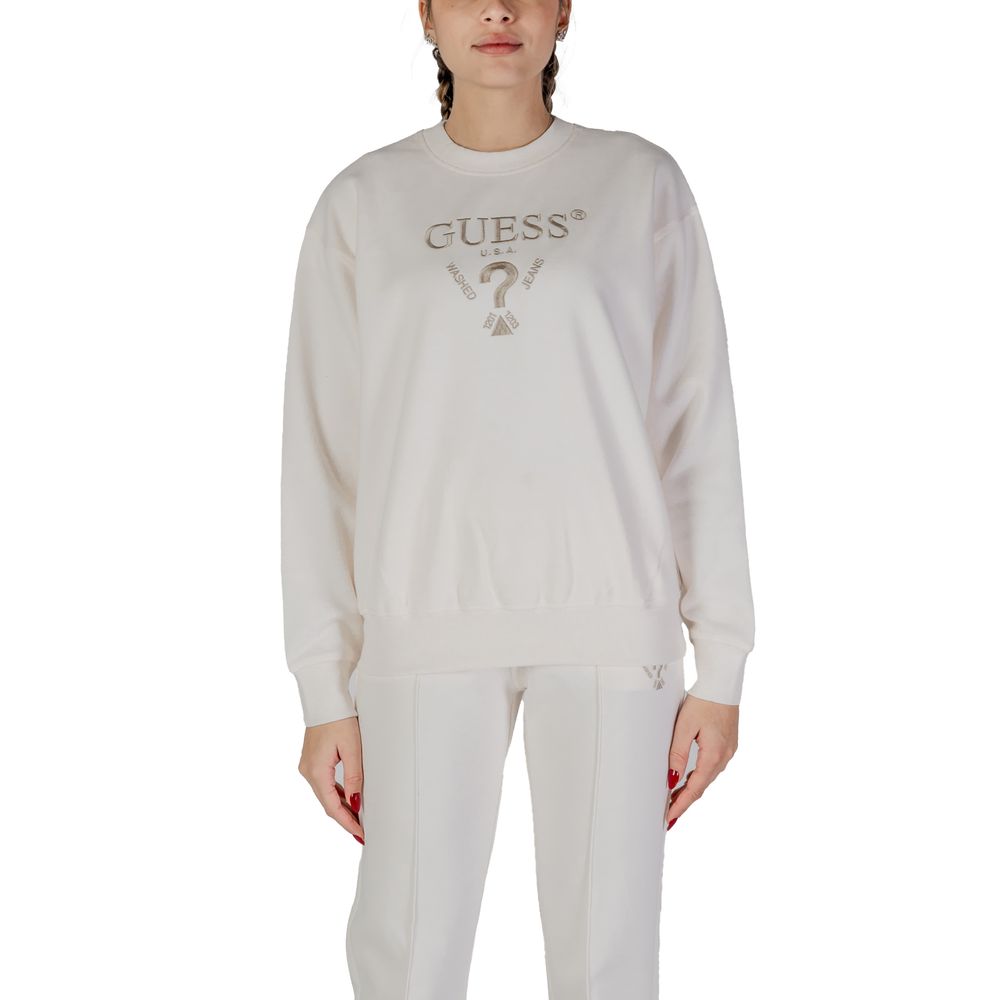 Guess Active Cream Polyester Sweater