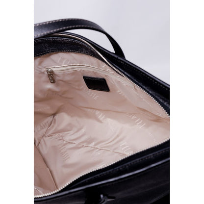 Alviero Martini Prima Classe Black Polyester Handbag