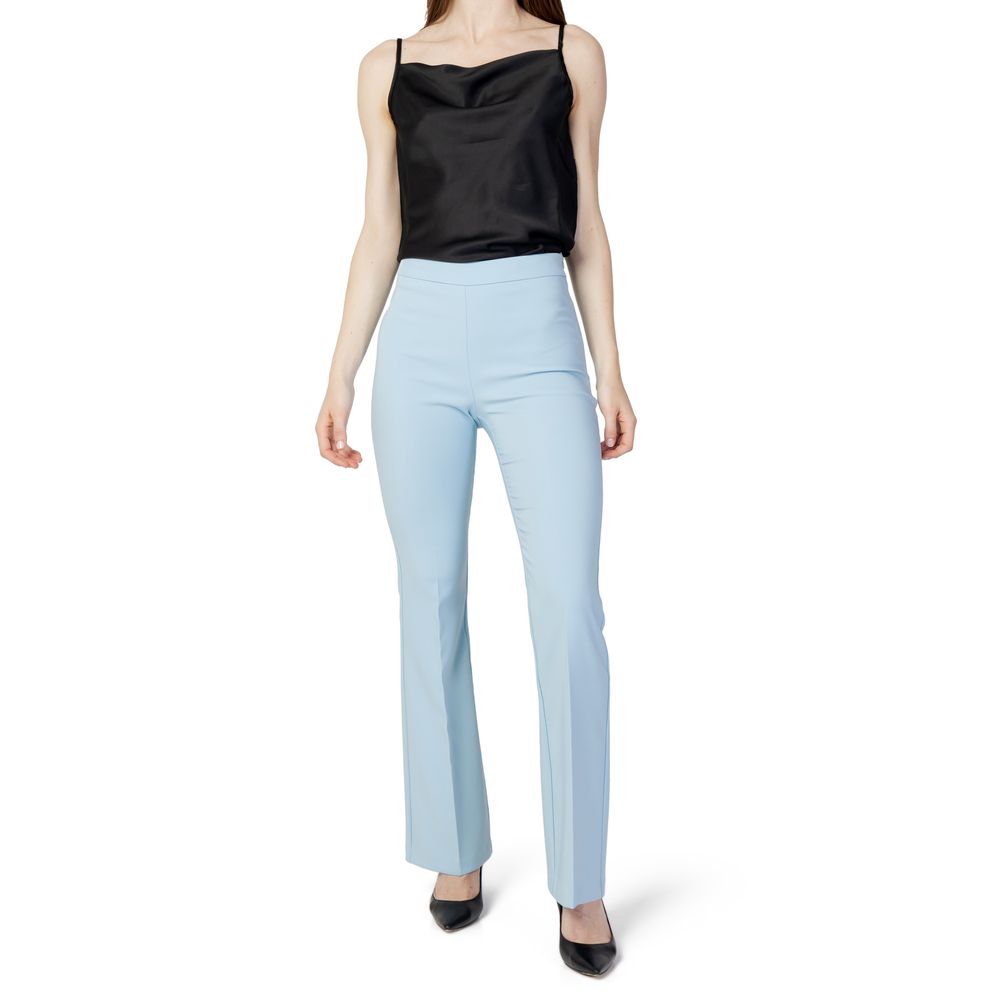 Rinascimento Blue Polyester Jeans & Pant