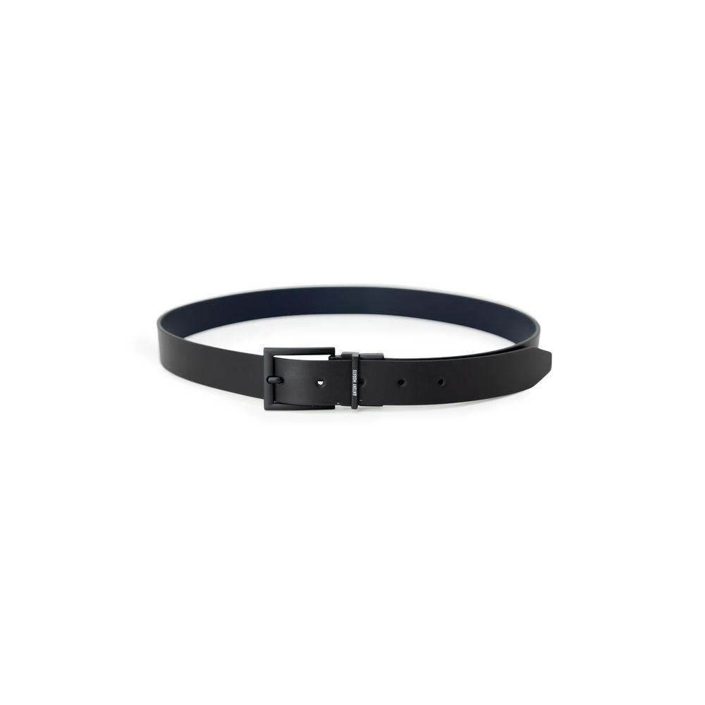 Antony Morato Black Leather Belt