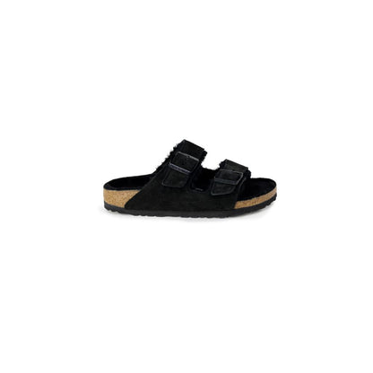 Birkenstock Black Suede Leather Sandal