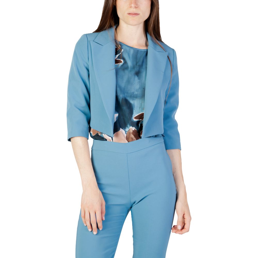 Rinascimento Turquoise Polyester Suits & Blazer