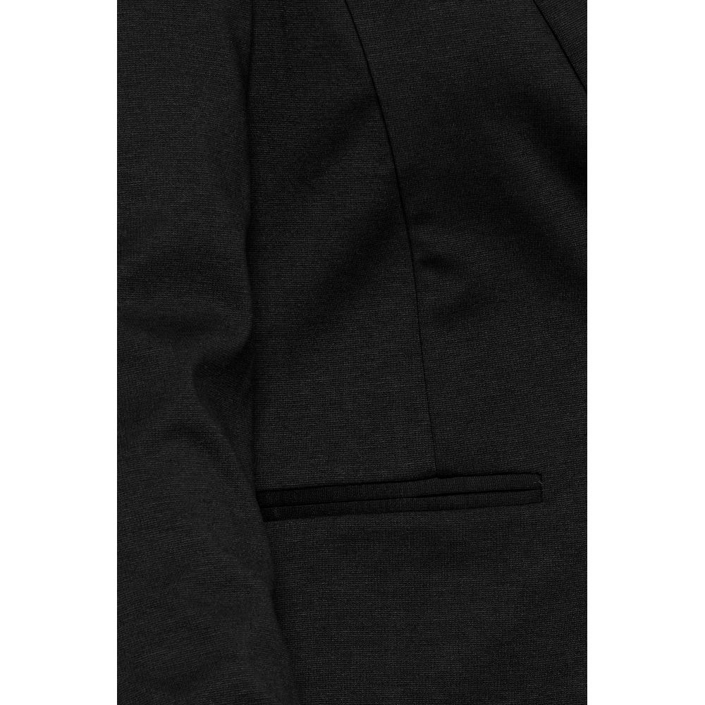 ICHI Black Polyester Suits & Blazer