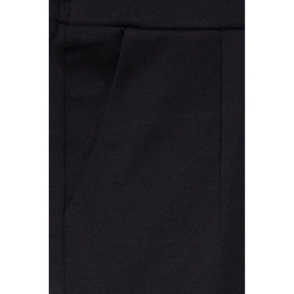 ICHI Black Polyester Skirt