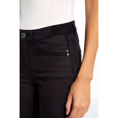 Morgan De Toi Black Cotton Jeans & Pant