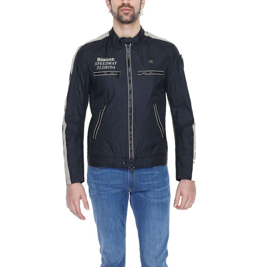 Blauer Black Polyamide Jacket