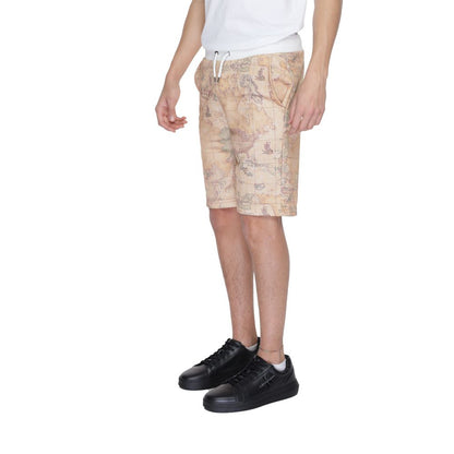 Alviero Martini Prima Classe Beige Polyester Short