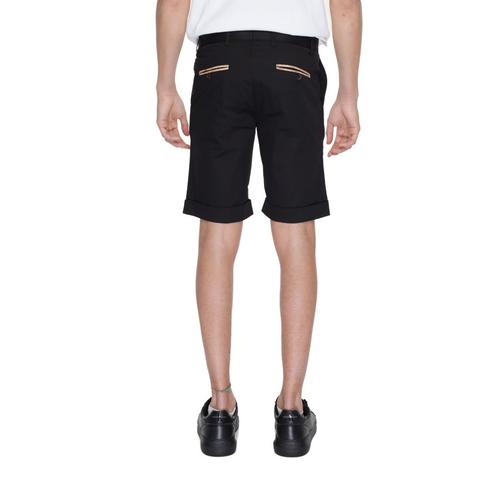 Alviero Martini Prima Classe Black Cotton Short