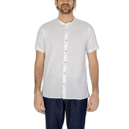 Hamaki-Ho White Linen Shirt