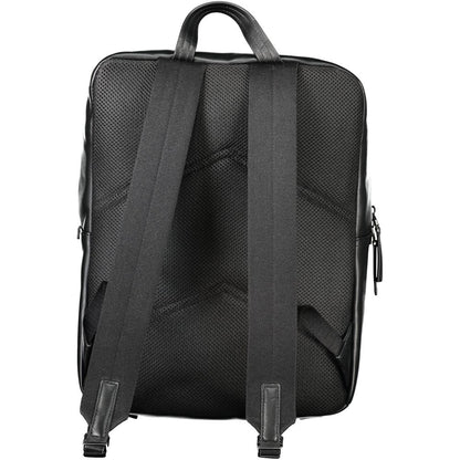 Calvin Klein Black Polyethylene Backpack