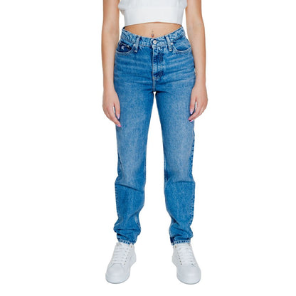 Calvin Klein Jeans Blue Cotton Jeans & Pant