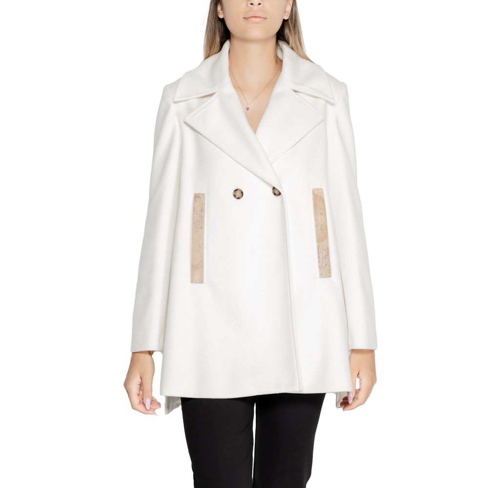 Alviero Martini Prima Classe White Polyester Jackets & Coat