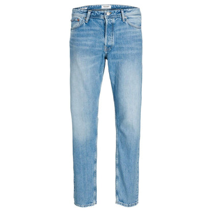 Jack Jones Blue Cotton Jeans & Pant