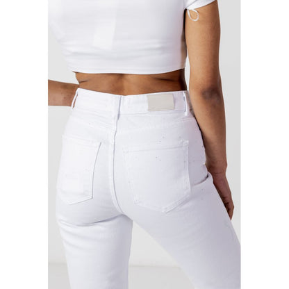 Only White Cotton Jeans & Pant