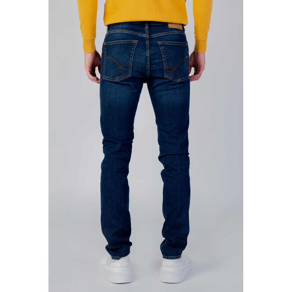 Gas Blue Cotton Jeans & Pant