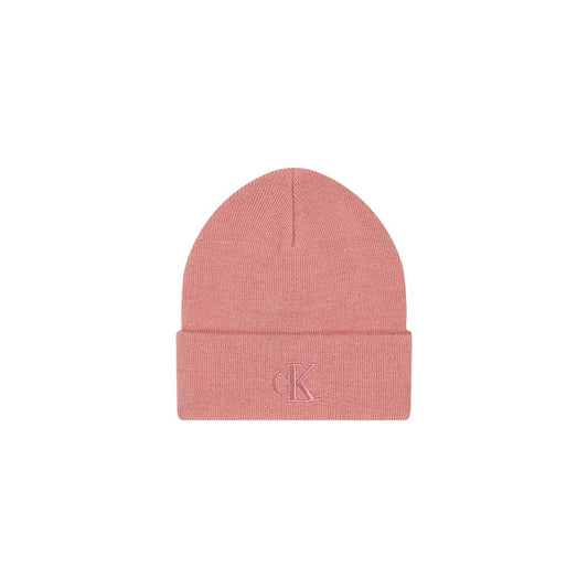 Calvin Klein Jeans Pink Recycled Polyester Hat