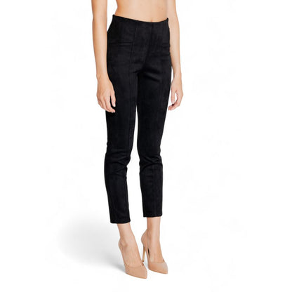 Street One Black Polyester Jeans & Pant