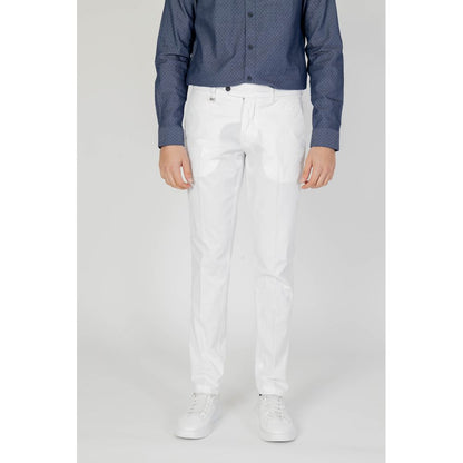 Antony Morato Cream Cotton Jeans & Pant