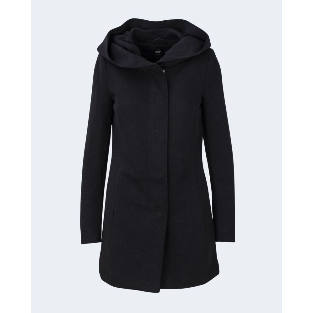 Only Black Polyester Jackets & Coat