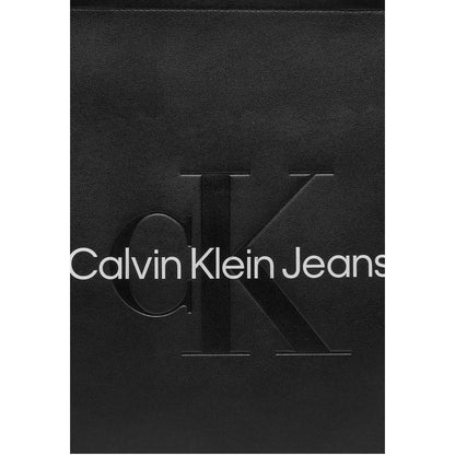 Calvin Klein Jeans Black Polyethylene Handbag