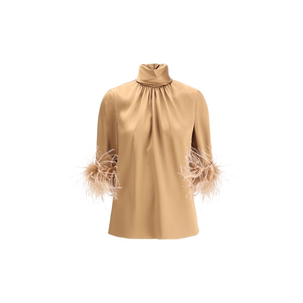 Dolce & Gabbana Feathers Blouse