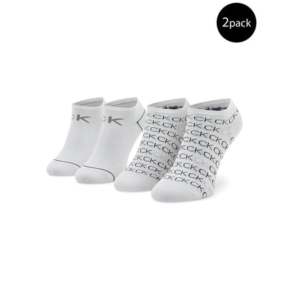 Calvin Klein White Cotton Tights & Sock