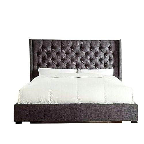 FURNITURE Goldline Tufted Design Bed Frame