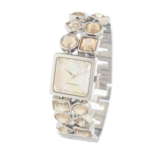 Chronotech Silver Stainless Steel Watch