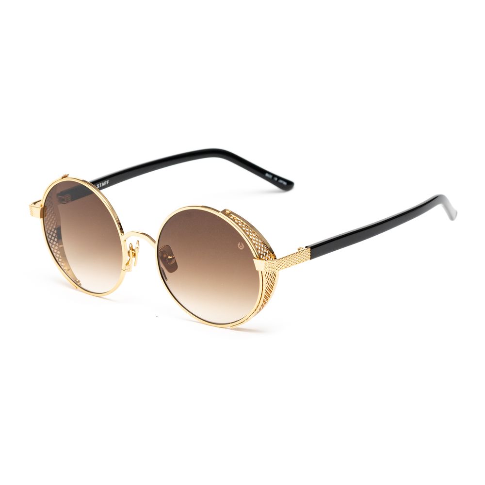 Belstaff Gold Haircalf Sunglasses