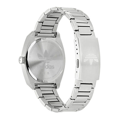 Adidas Gray Stainless Steel Stainless Steel Watch