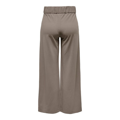 Jacqueline De Yong Gray Polyester Jeans & Pant