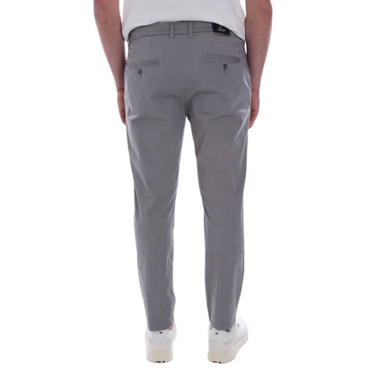 Yes Zee Gray Cotton Jeans & Pant