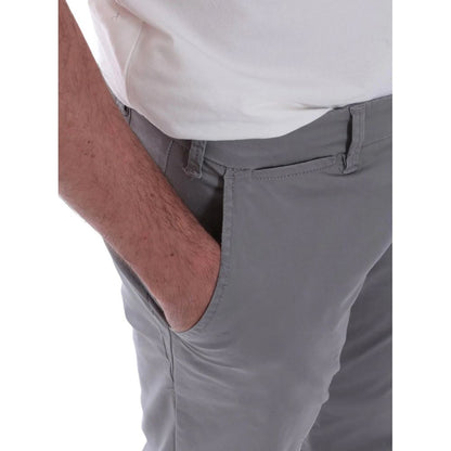 Yes Zee Gray Cotton Jeans & Pant