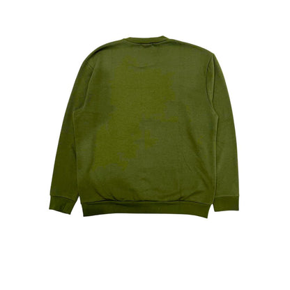 Cavalli Class Green Cotton Men Sweater