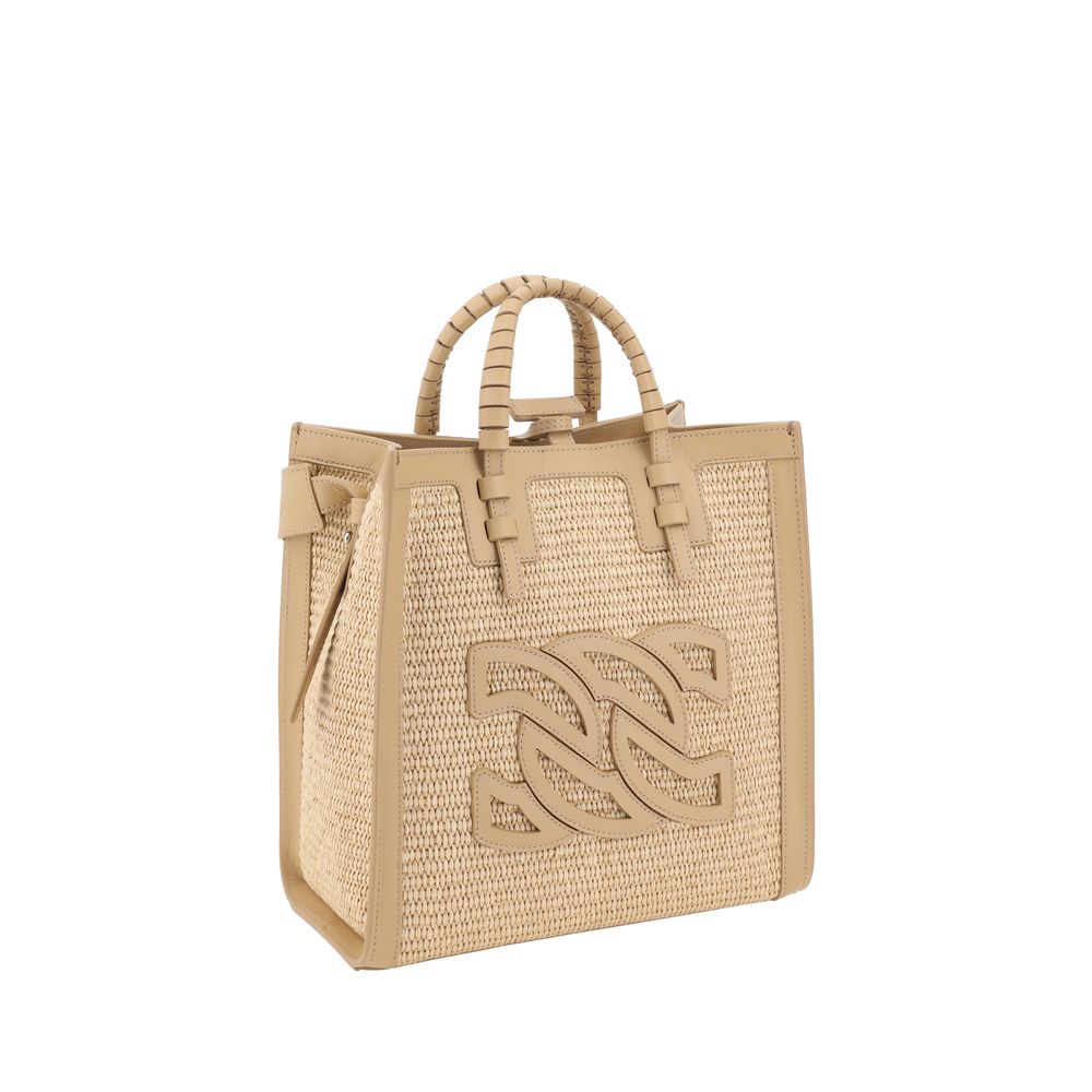 Casadei Raffia Handbag