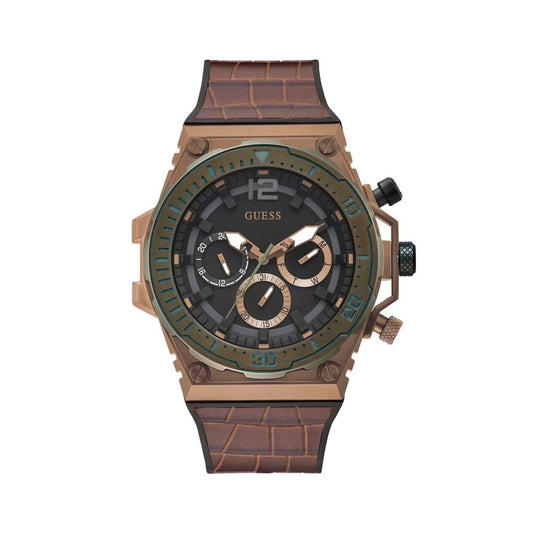 Guess Brown Synthetic Watch