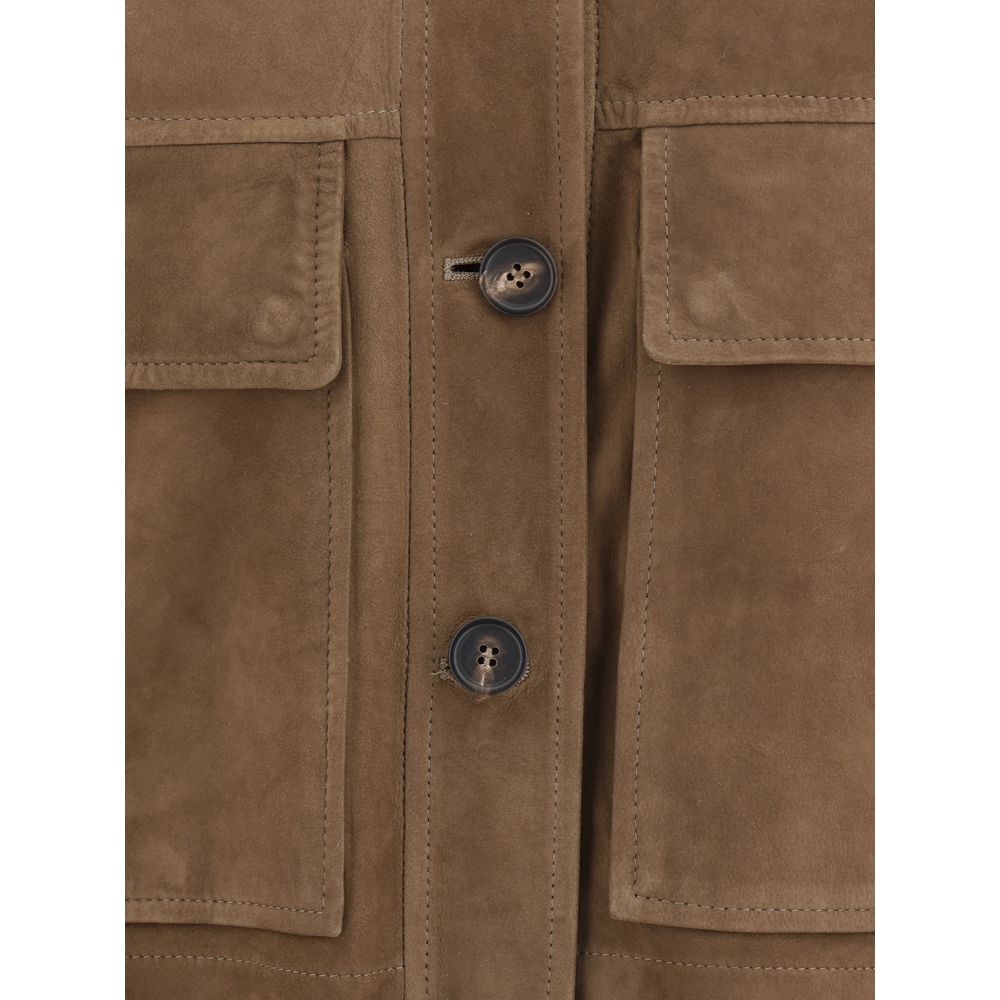 Brunello Cucinelli Suede Jacket
