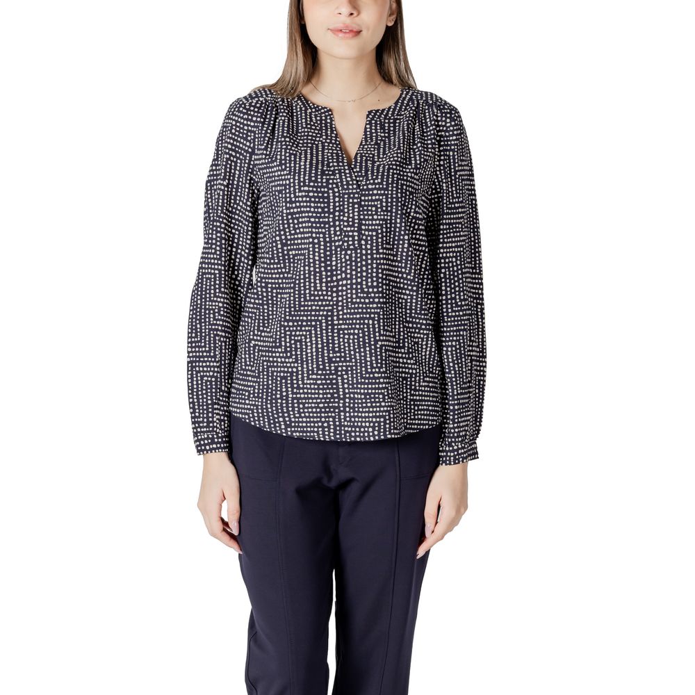 Street One Blue Viscose Shirt